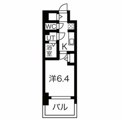 メイクス名駅南IIの物件間取画像